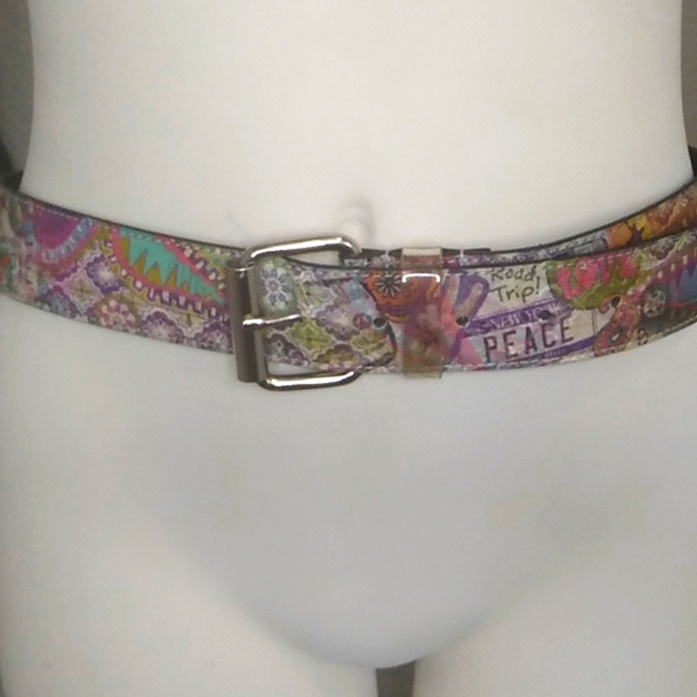 Hippie holographic belt. (SOLD)
